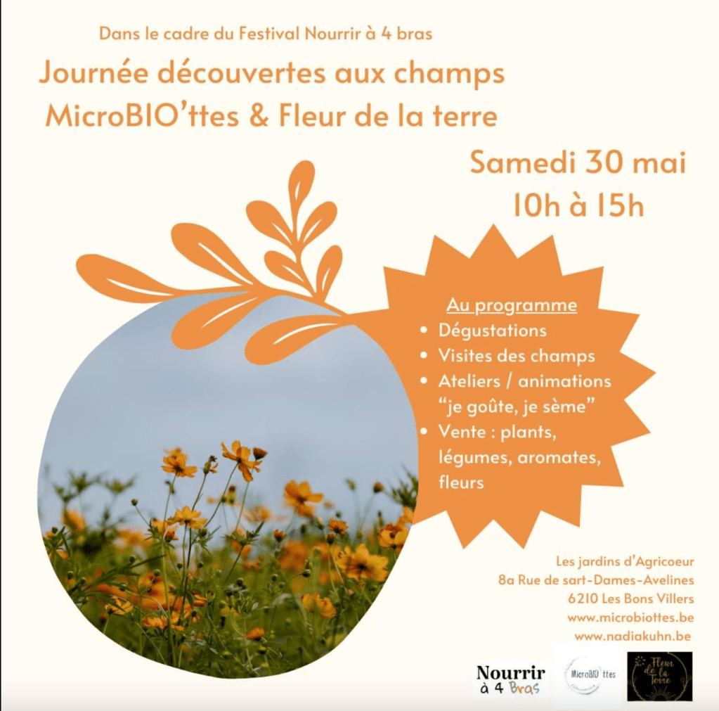 Journée découverte au champ, dégustation et animation de petits&nbsp;ateliers